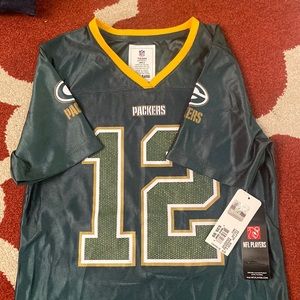 Girls Aaron Rodgers Green Bay Packer Jersey 12
